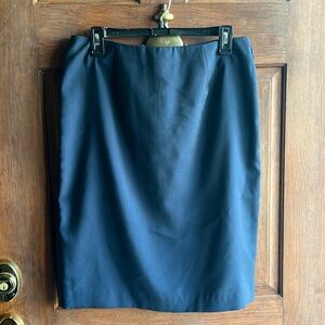 Express navy blue stretch skirt sz 11/12